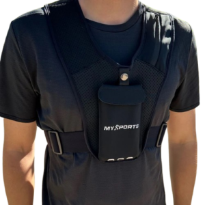 MySports Løbevest - Ses På Herre - Transparent Baggrund