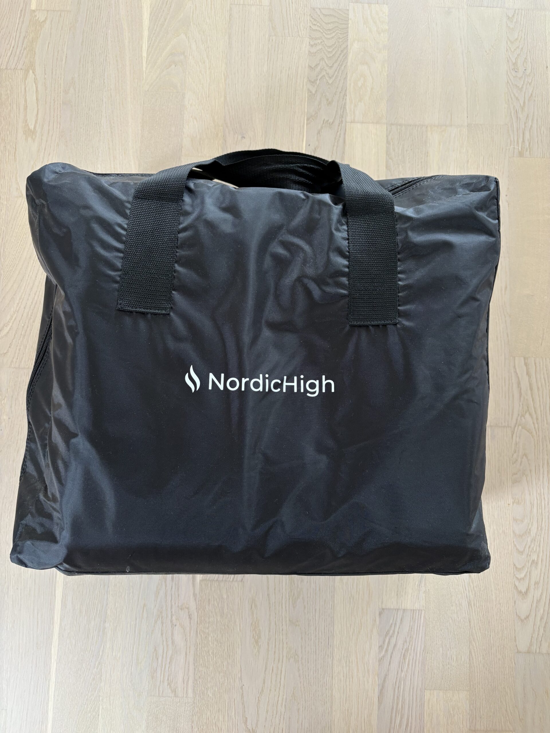 NordicHigh Infrarød Saunatæppe - Pro - Bæretaske - Sort