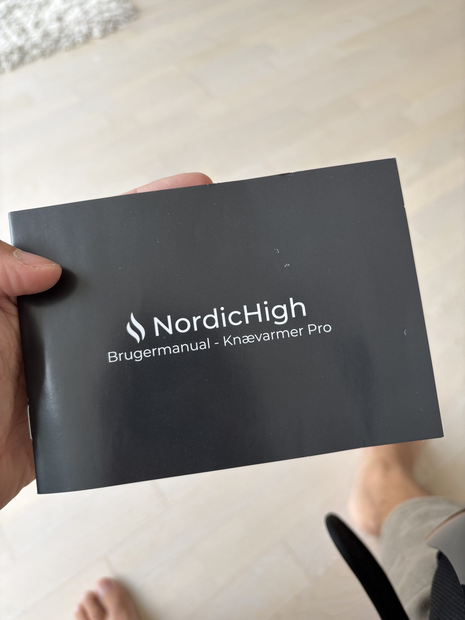 NordicHigh Infrarød Knævarmer Pro - Manual