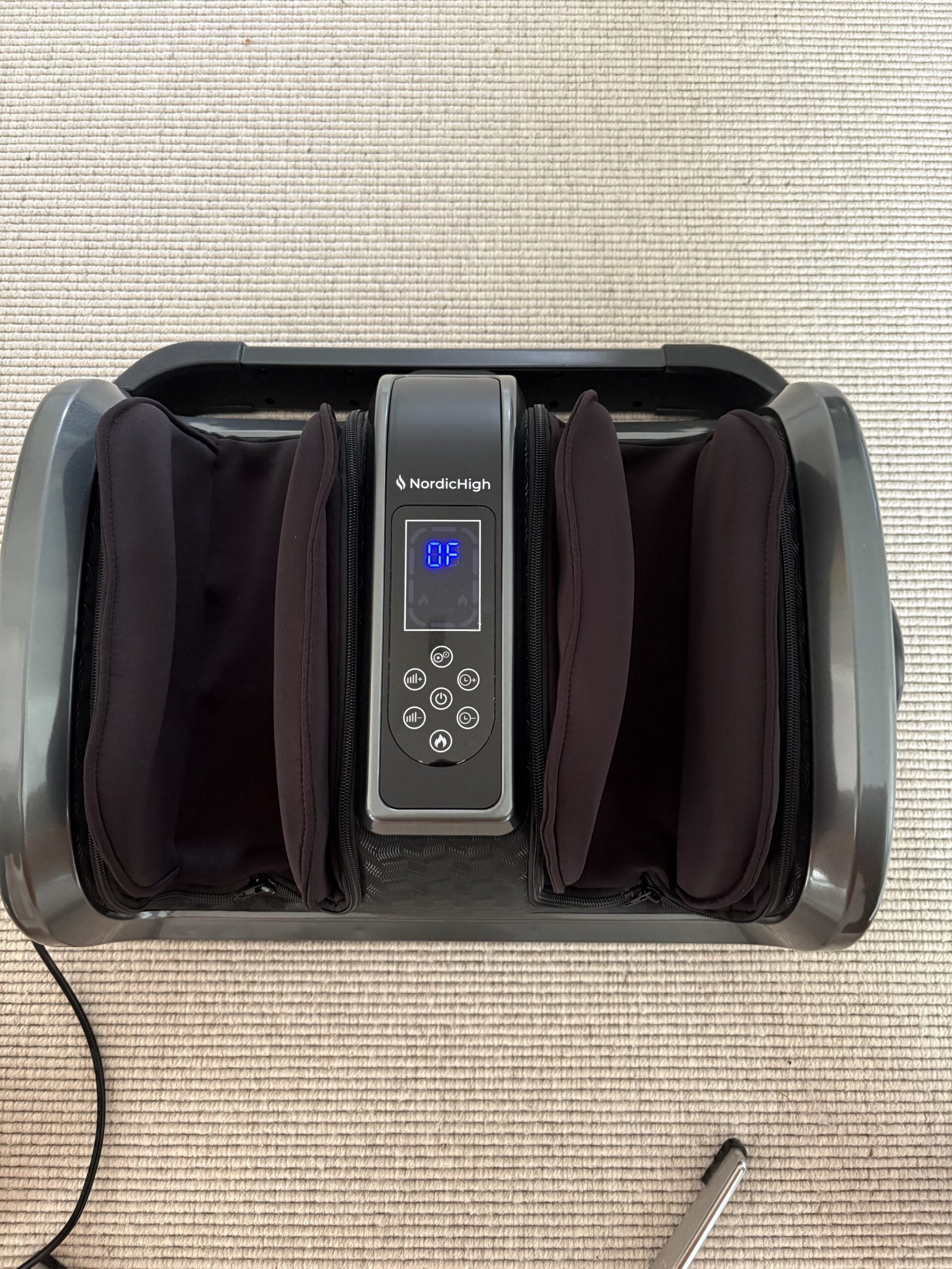 NordicHigh Fodmassager Pro - Set oppefra