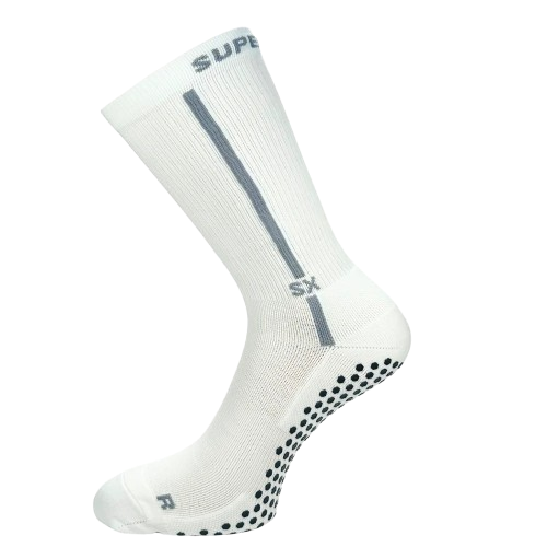 supersox-pro-fit-grip-socks-hvid-kompression
