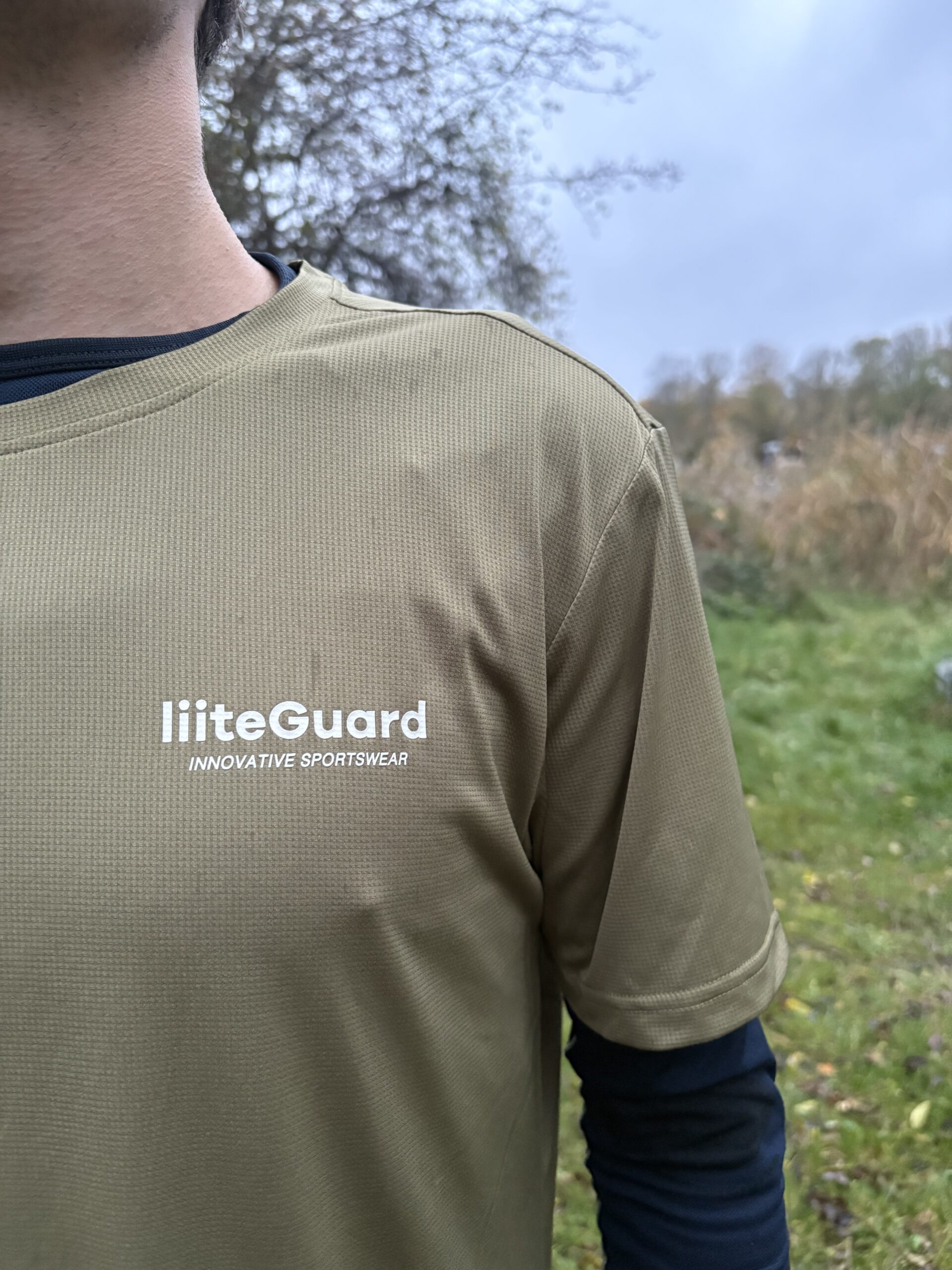 Test af liiteGuard Ground-Tech T-shirt